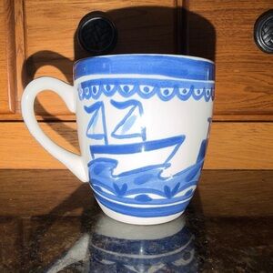 Delft Blond Amsterdam Small Mug Blue and White